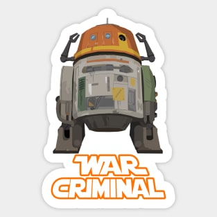 Chopper: War Criminal Sticker